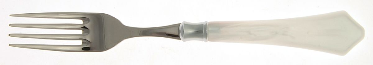 Verona-White (Stainless, Acrylic) Fork by Vietri-1