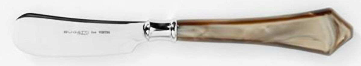 Verona-Taupe (Stainless, Acrylic) Hollow Handle Butter Spreader by Vietri-1