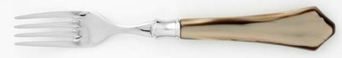 Verona-Taupe (Stainless, Acrylic) Individual Salad Fork by Vietri-1