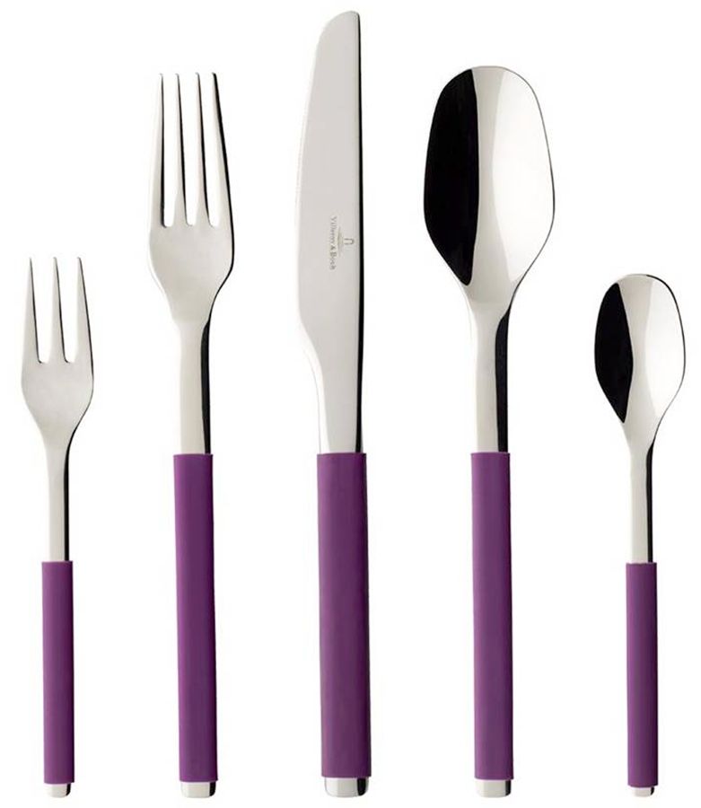 S+ Lila Purple (Stainless) Fork by Villeroy & Boch-1
