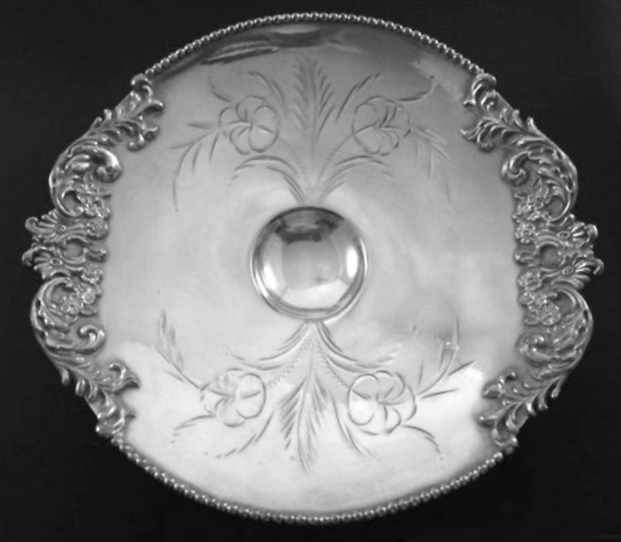 1021 (Silverplate, Hollowware) Open Candy Dish by Van Bergh-1