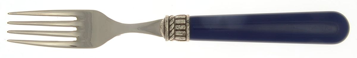 Florentine Navy Blue (Stainless) Individual Salad Fork by Vietri-1