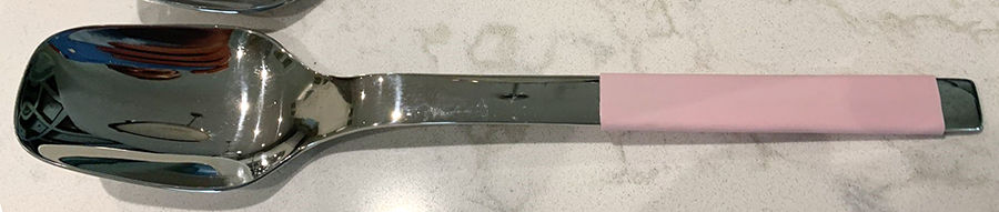 S+ Rose (Stainless) Solid Salad Serving Spoon by Villeroy & Boch-1