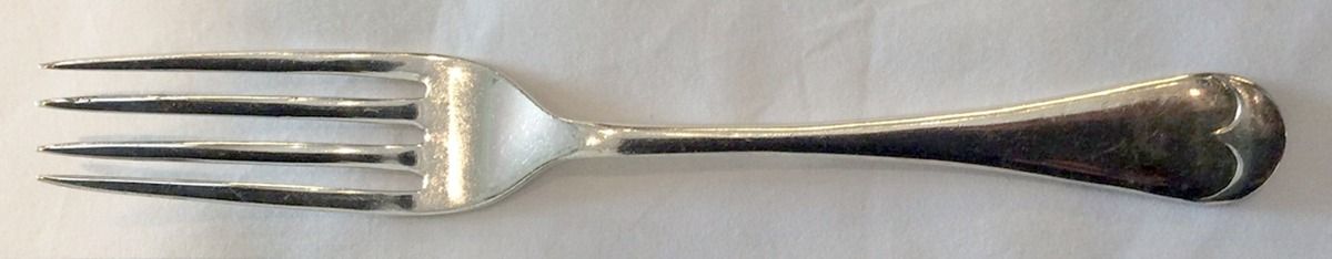 VIH4 (Silverplate) Fork by Viner & Hall (Sheffield)-1