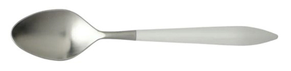 Ares Argento White (Stainless) Place/Oval Soup Spoon by Vietri-1