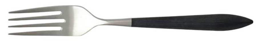 Ares Argento Black (Stainless) Fork by Vietri-1