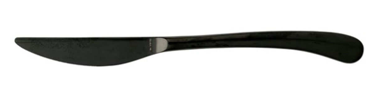 Settimocielo Nero (Stainless) Modern Solid Knife by Vietri-1