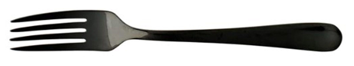 Settimocielo Nero (Stainless) Individual Salad Fork by Vietri-1