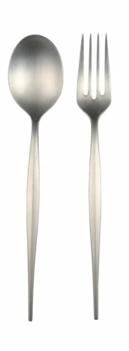 Natura Satin (Stainless) Solid Serving Set by Vietri-1