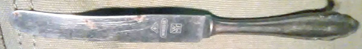 2200 (Silverplate) Hollow Handle Youth Knife by WMF Flatware-1