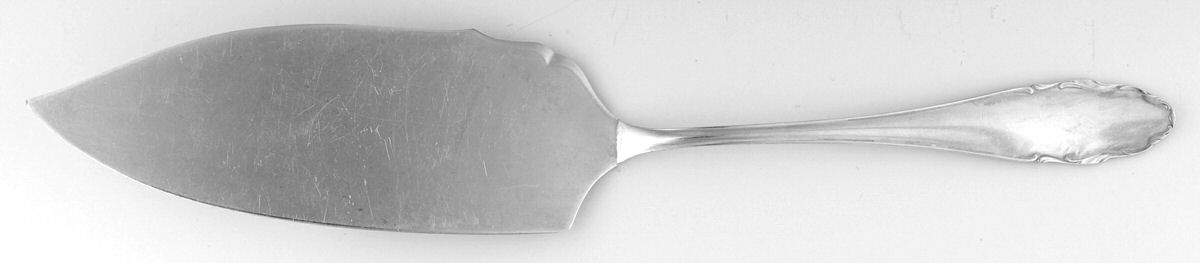 2200 (Silverplate) Large Solid Fish Serving Knife by WMF Flatware-1