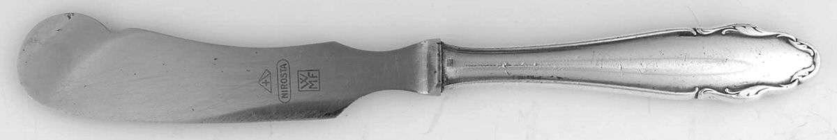 2200 (Silverplate) Cheese Spreader with Stainless Blade by WMF Flatware-1