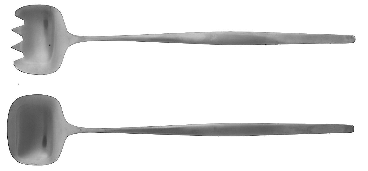 Action (Stainless) Solid Oversized Serving Salad Set by WMF Flatware-1