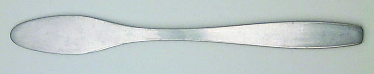 Alpha (Stainless) Flat Handle Butter Spreader by WMF Flatware-1