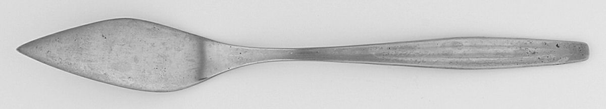 Atlanta-Motion (Stainless, Older, 1954) Individual Solid Fish Knife by WMF Flatware-1