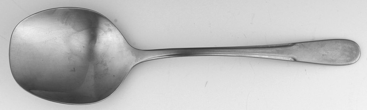 Bamberg (Stainless) Solid Smooth Casserole Spoon by WMF Flatware-1