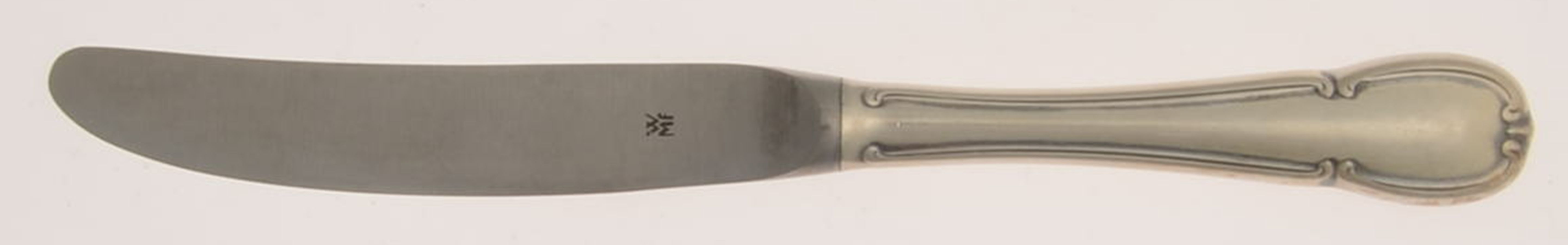 Barock (Silverplate) Dessert Knife with Stainless Blade by WMF Flatware-1