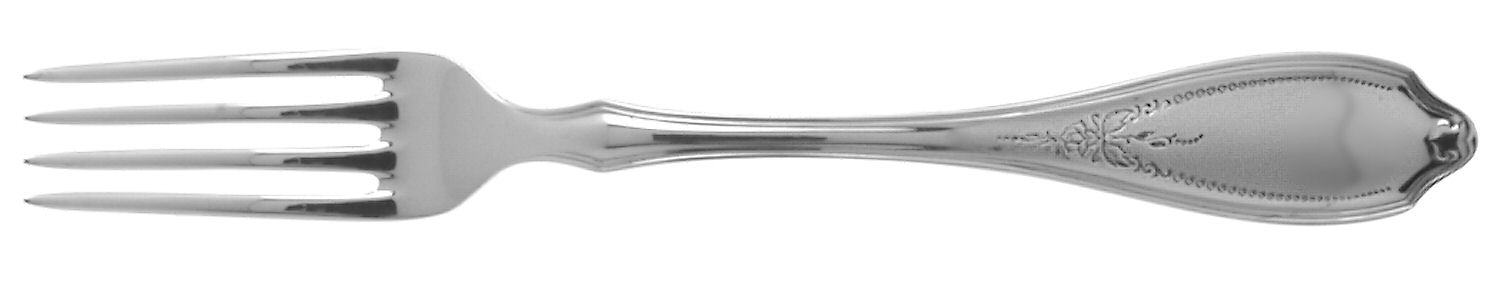 English Rose-Beaded Rose (Stainless) Fork by WMF Flatware-1