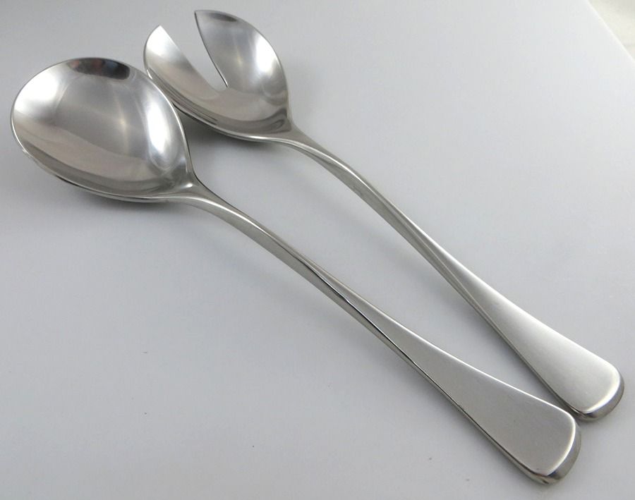 Cannes-Festival (Stainless) (2 Pc) Solid Salad Set by WMF Flatware-1