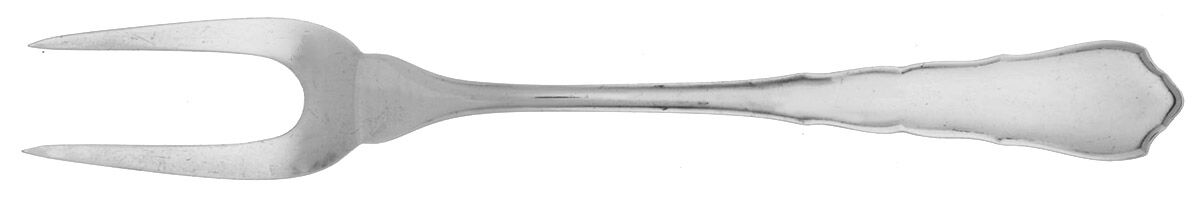 Chippendale (Silverplate) Solid Serving Fork by WMF Flatware-1