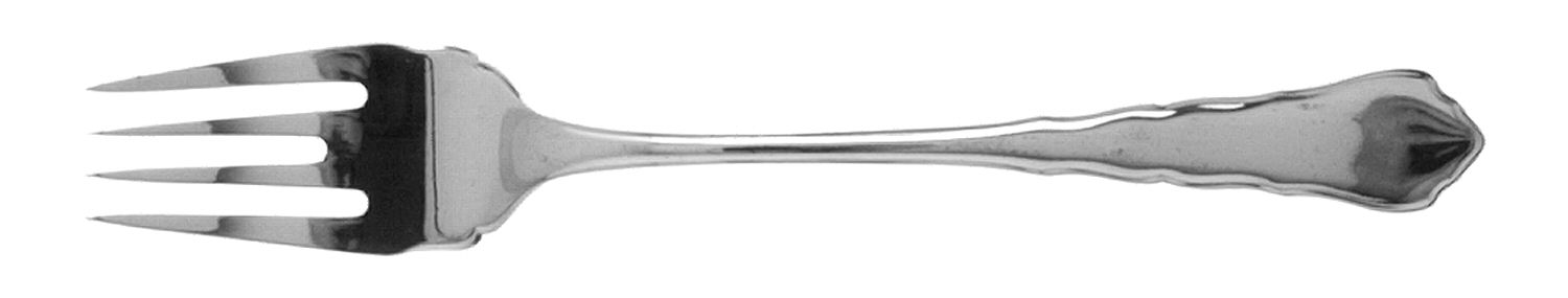 Chippendale (Silverplate) Individual Solid Fish Fork by WMF Flatware-1