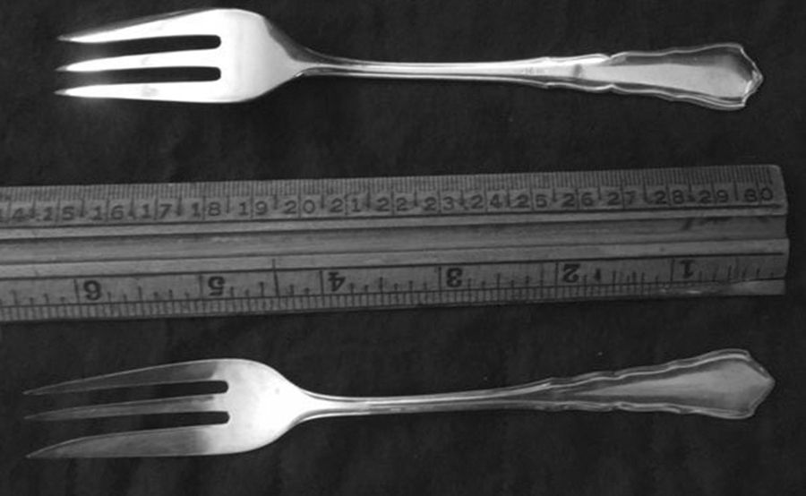 Chippendale (Sterling) Dessert Fork by WMF Flatware-1