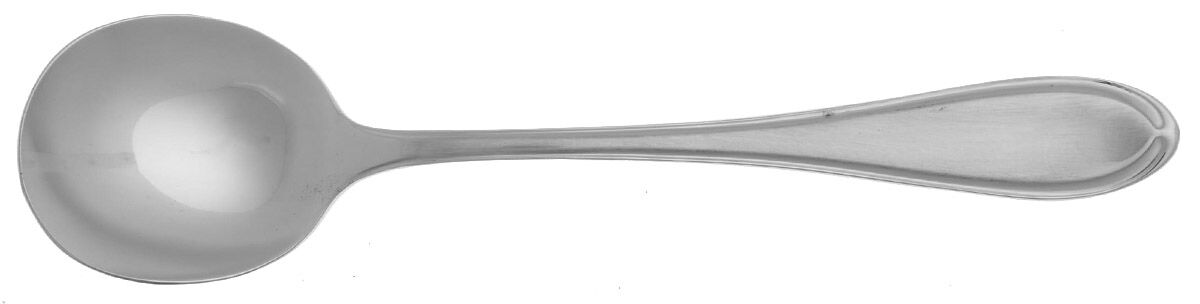 Cologne-Antwerpen (Stainless) Round Bowl Soup Spoon (Cream Soup) HC by WMF Flatware-1