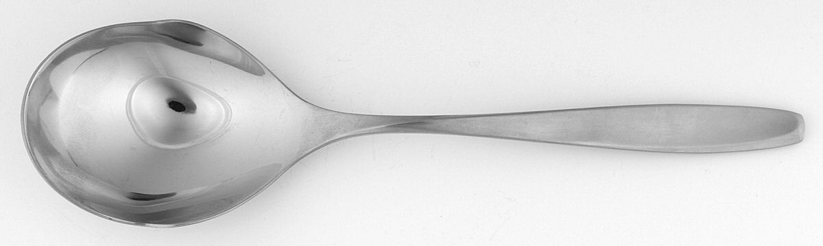 Continental (Stainless) Solid Smooth Casserole Spoon by WMF Flatware-1