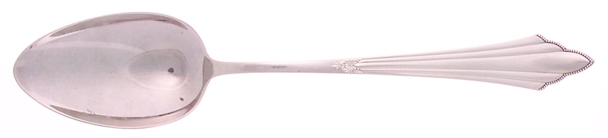 Facher (Silverplate) Solid Serving Spoon by WMF Flatware-1
