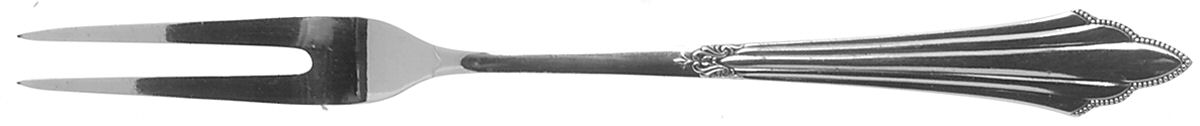 Facher (Silverplate) Small 2-Tine Cold Meat Serving Fork by WMF Flatware-1