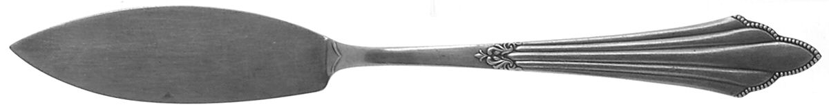 Facher (Silverplate) Flat Handle Master Butter Knife by WMF Flatware-1