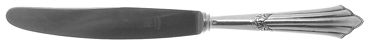 Facher (Silverplate) Modern Hollow Knife by WMF Flatware-1