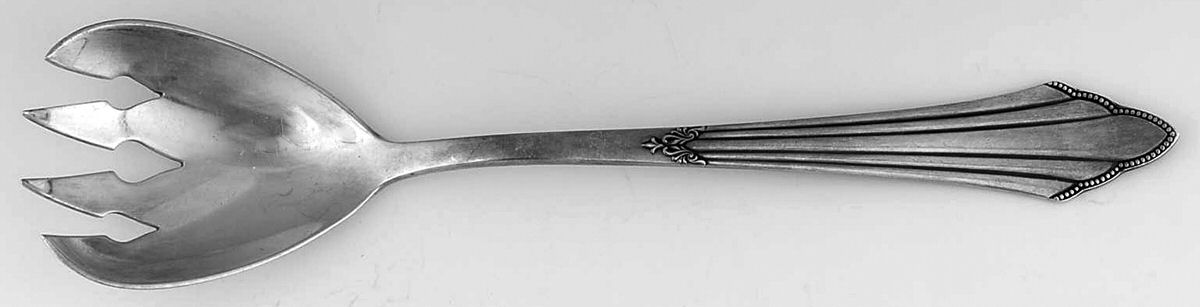 Facher (Silverplate) Solid Salad Serving Fork by WMF Flatware-1