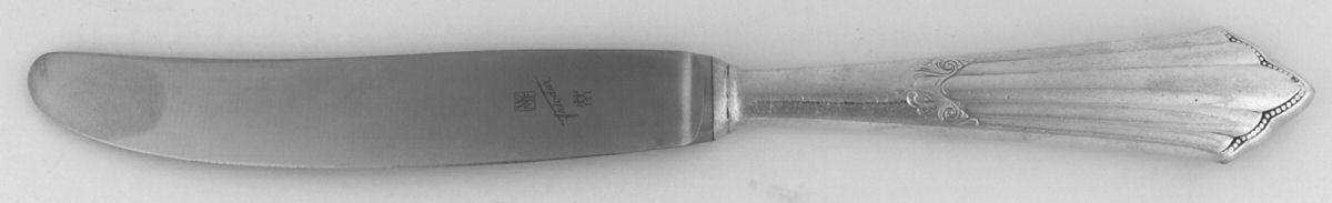 Facher (Silverplate) Modern Hollow Knife by WMF Flatware-1