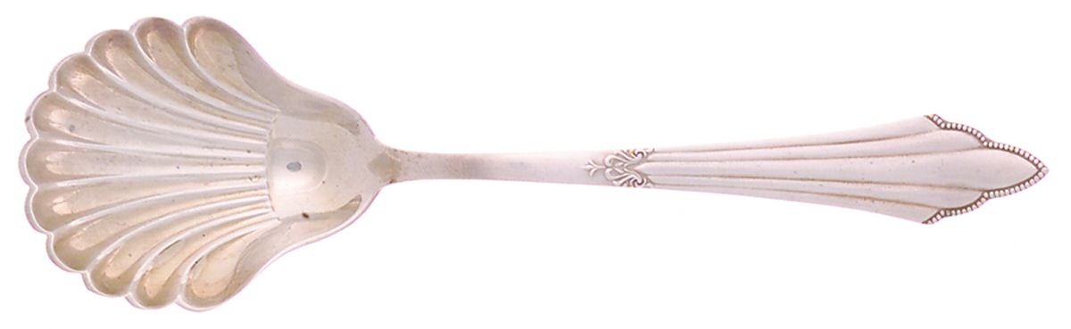 Fan (Sterling) Sugar Shell Spoon by WMF Flatware-1