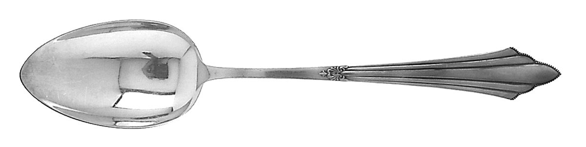 Fan (Sterling) Solid Serving Spoon by WMF Flatware-1