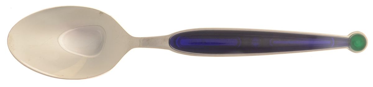 Fantasia-Blue & Green (Stainless) Solid Place/Salad Serving Spoon by WMF Flatware-1