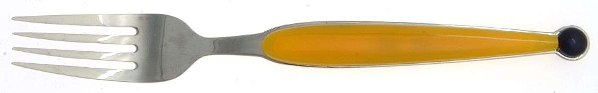 Fantasia-Yellow & Blue (Stainless) Fork by WMF Flatware-1
