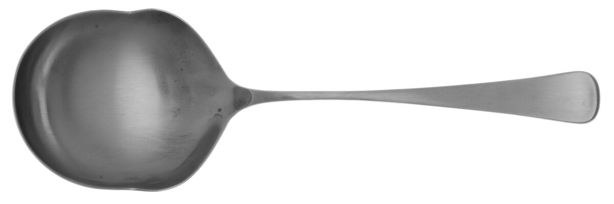 Finesse (Stainless) Solid Rice/Potato Spoon by WMF Flatware-1