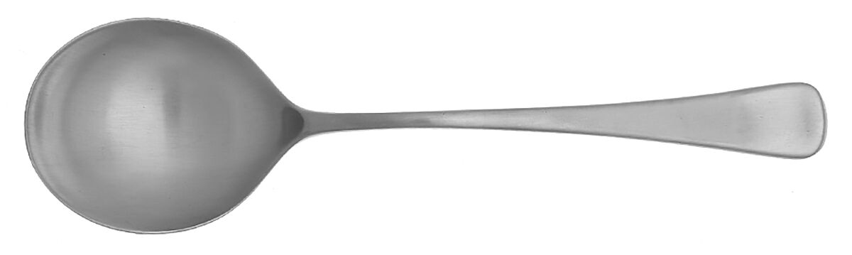 Finesse (Stainless) Round Bowl Soup Spoon (Cream Soup) by WMF Flatware-1