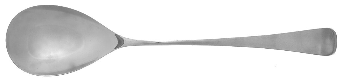 Finesse (Stainless) Solid Salad Serving Spoon by WMF Flatware-1
