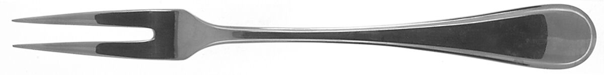 Form (Stainless, New) Medium Solid Cold Meat Serving Fork by WMF Flatware-1