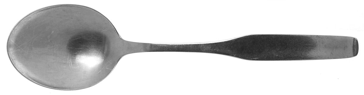 Form (Stainless, Old) Place/Oval Soup Spoon by WMF Flatware-1