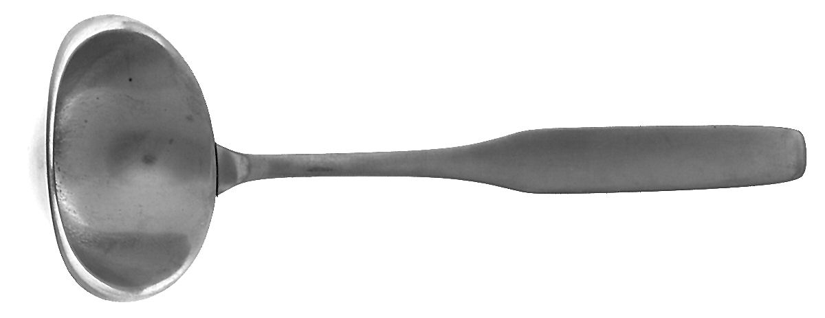 Form (Stainless, Old) Solid Gravy Ladle by WMF Flatware-1
