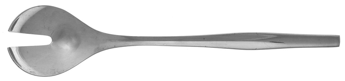 Frankfurt (Stainless) Solid Salad Serving Fork by WMF Flatware-1