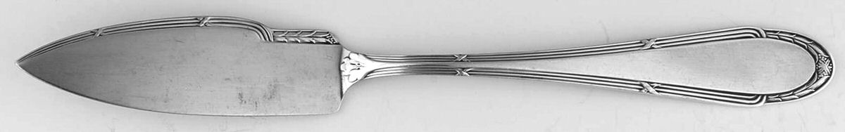 WMF9 (SILVERPLATE) Flat Handle Master Butter Knife by WMF Flatware-1