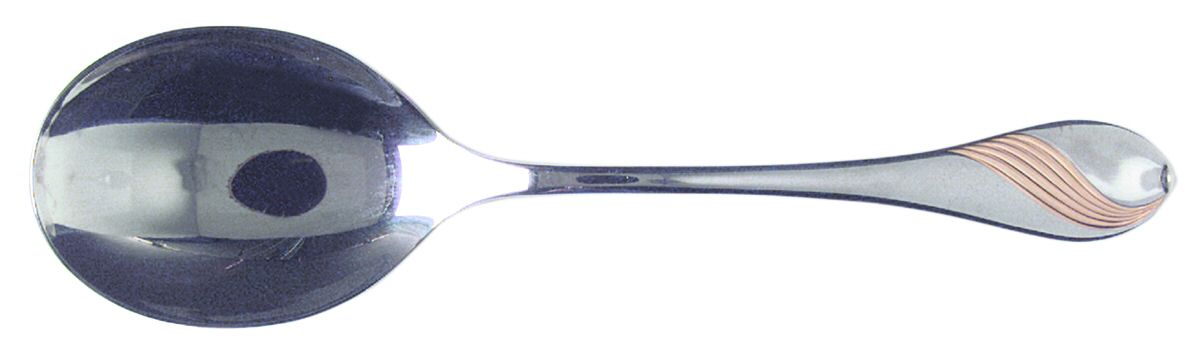 Golden Charm (Stainless) Solid Serving Spoon by WMF Flatware-1