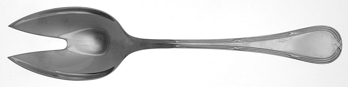 Grand Ribbon (Stainless) Solid Serving Fork by WMF Flatware-1