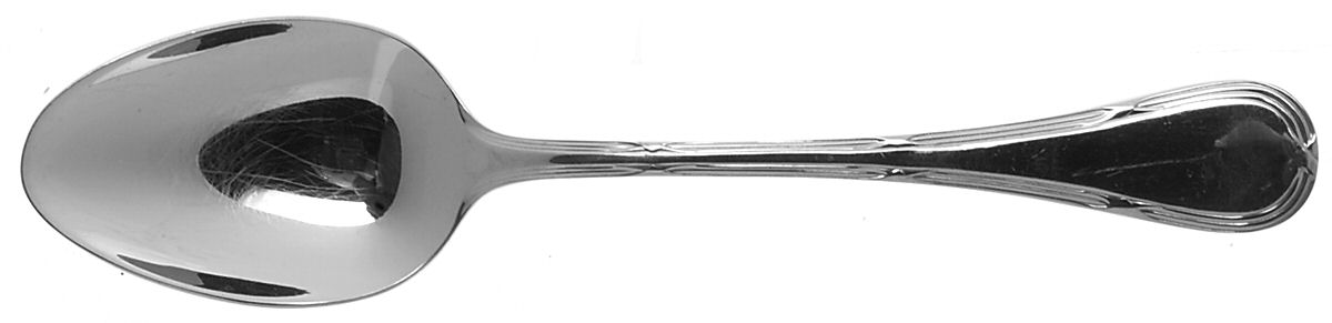 Grand Ribbon (Stainless) Tablespoon (Serving Spoon) by WMF Flatware-1