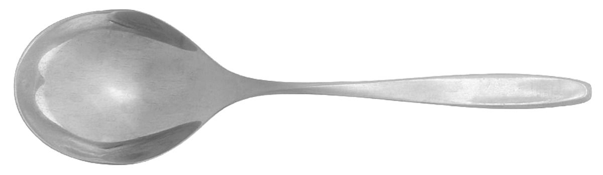 Hamburg (Stainless) Solid Smooth Casserole Spoon by WMF Flatware-1